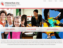 Tablet Screenshot of interactiveinc.org